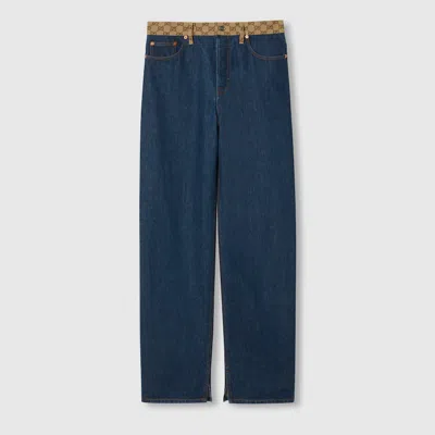 GUCCI GUCCI BOYFRIEND FIT DENIM PANT