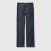 Gucci Boyfriend Fit Denim Pant In Blue