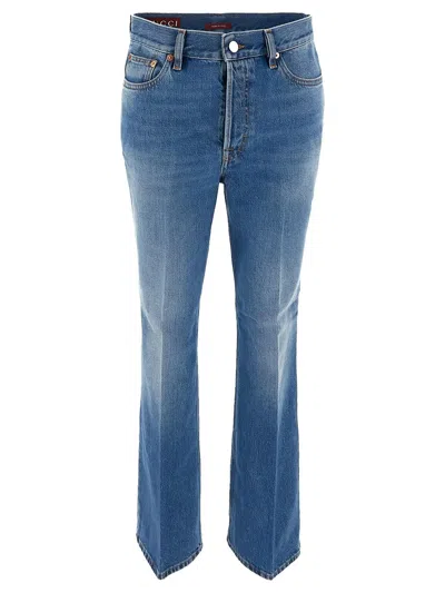 Gucci Boyfriend Jeans In Blue