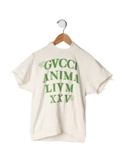 Pre-owned Gucci Kids' Boys' Anima Graphic Sweatshirt In Neutrals