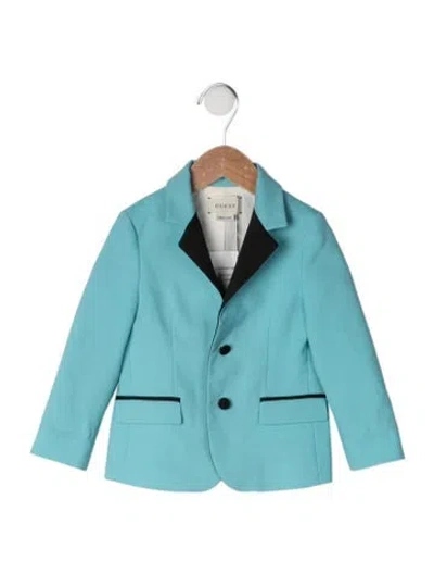 Pre-owned Gucci Babies' Boys' Graphic Blazer In Blue