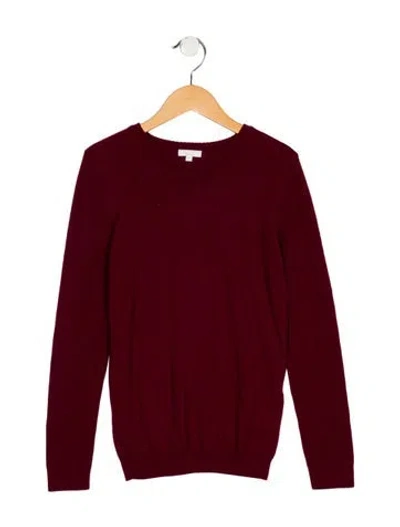 Pre-owned Gucci Kids' Boys' Knitted Sweater In Burgundy