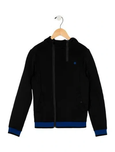 Pre-owned Gucci Kids' Boys' Neoprene Jacket In Black/blue