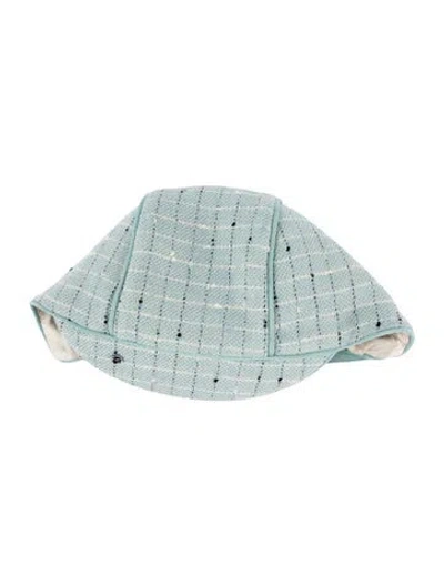 Pre-owned Gucci Babies' Boys' Newsboy Cap In Blue