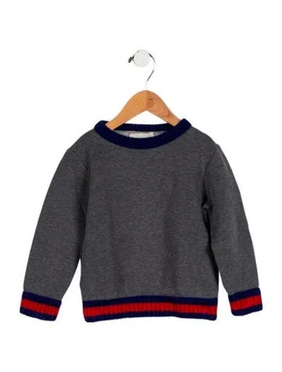 Pre-owned Gucci Babies' Boys' Sweatshirt In Gray