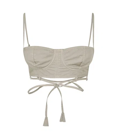 Gucci Bra Straps In Neutral