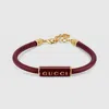 Gucci Bracelet With Enamel  In Red