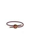Gucci Bracelet With Enamel Round Interlocking G