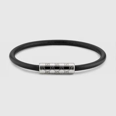 Gucci Bracelet With Gg Detail In Undefined