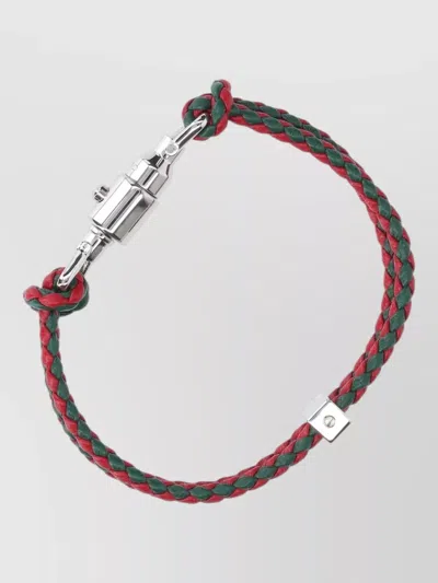 Gucci Braided Two Tone Bracelet Design Collection