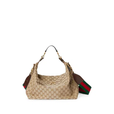 Gucci Brera Medium Crossbody Bag In Neutrals