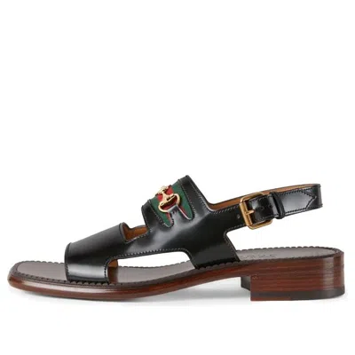 Gucci Briah Sandals 'black Brown'