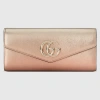 GUCCI GUCCI BROADWAY CLUTCH WITH DOUBLE G