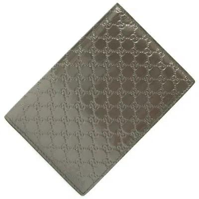 Pre-owned Gucci Bronze Brown Gray Leather Wallet (bi-fold) ()