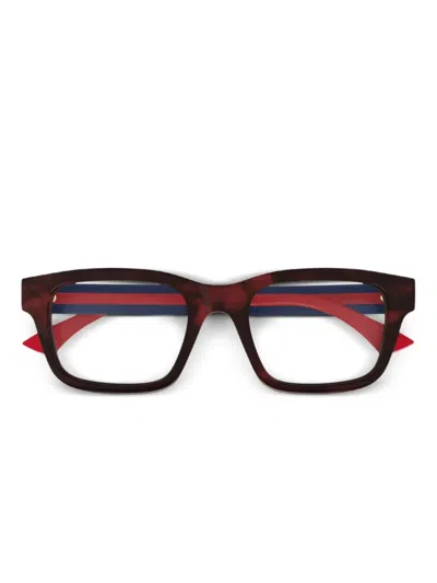 Gucci Rectangle-frame Glasses In Black