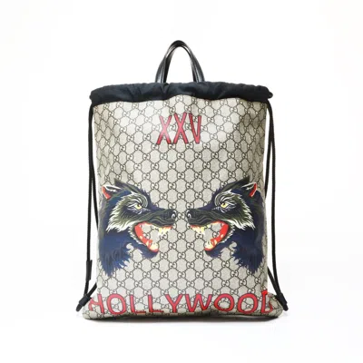 Pre-owned Gucci Brown Backpack ()