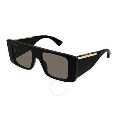 GUCCI GUCCI BROWN BROWLINE MEN'S SUNGLASSES GG1888S 001 50