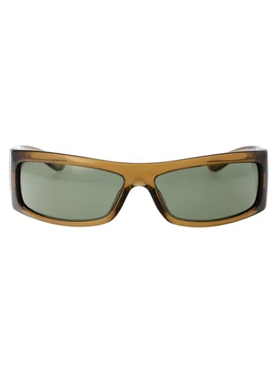 Gucci 64mm Oversize Square Sunglasses In Brown