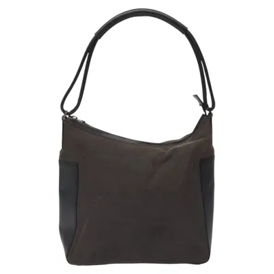 Pre-owned Gucci Brown Canvas Shoulder Bag ()