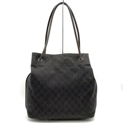 Pre-owned Gucci Brown Canvas Shoulder Bag Tote Bag ()