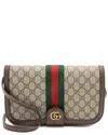 Gucci Brown Coated Canvas