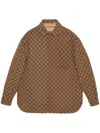 Gucci 2024 Fashion Men's Brown Long Sleeve Jacket With Buttoned Front In Brown