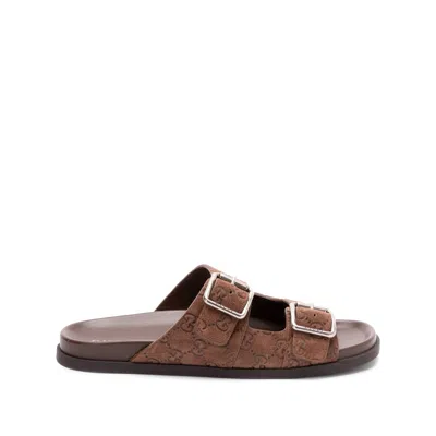 Gucci Brown Flip-flops & Slides Men