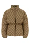 Gucci Women Gg Fabric Down Jacket In Multicolor