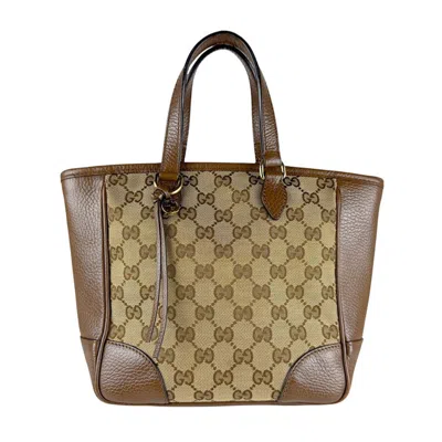 Pre-owned Gucci Brown Gg Canvas Handbag Shoulder Bag ()