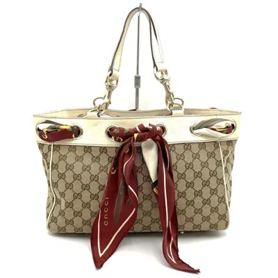 Pre-owned Gucci Brown Gg Canvas Handbag Tote Bag ()