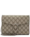 Gucci Brown Gg Supreme Canvas Dionysus Chain Wallet (authentic Pre-loved)