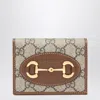 Gucci Women Horsebit Wallet In Brown
