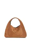 Gucci Brown  Softbit Maxi Shoulder Bag In Pink