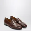 Gucci Brown Jordaan Loafer In Leather Women