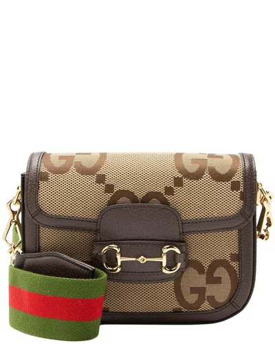 Gucci Horsebit 1955 Jumbo Gg Bag In Multicolor
