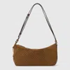 Gucci Brown Leather Handbag In Brown
