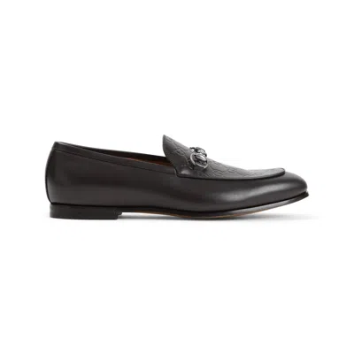 Gucci Brown Leather Loafers