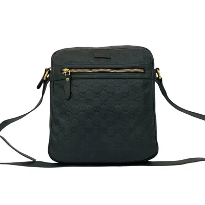 Pre-owned Gucci Brown Leather Pochette Shoulder Bag ()
