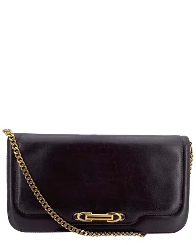 Gucci Brown Leather Shoulder Bag (authentic Pre-loved)