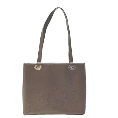Pre-owned Gucci Brown Leather Shoulder Bag Tote Bag ()