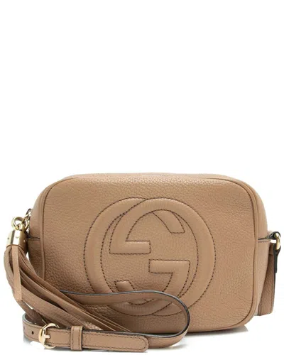 Gucci Brown Leather Soho Disco Bag (authentic Pre-loved)