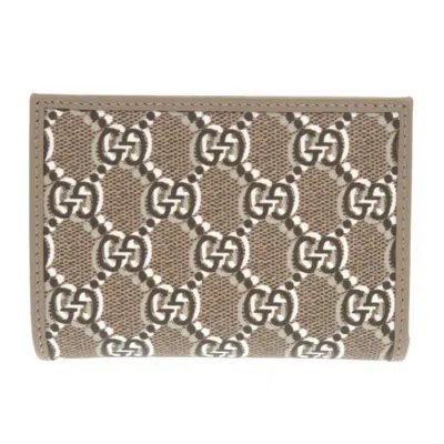 Pre-owned Gucci Brown Leather Wallet (bi-fold) ()