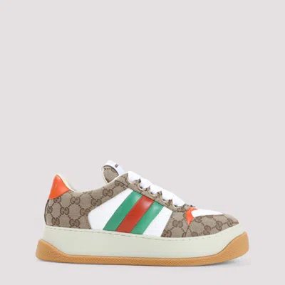 Gucci Brown Logo Sneakers