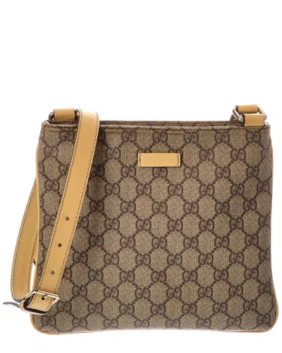 Gucci Brown Monogram Canvas Tote (authentic Pre-loved)