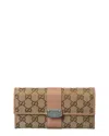 Gucci Brown Monogram Canvas Wallet (authentic Pre-loved)