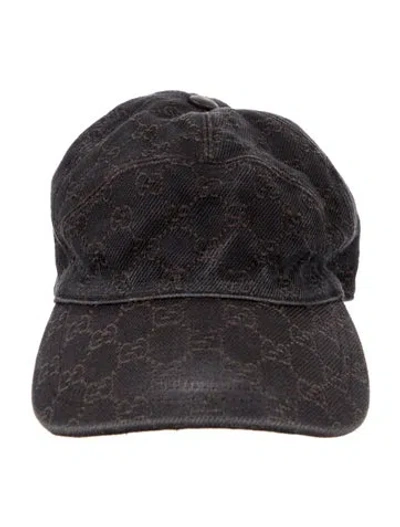 Pre-owned Gucci Brown Patterned Cap