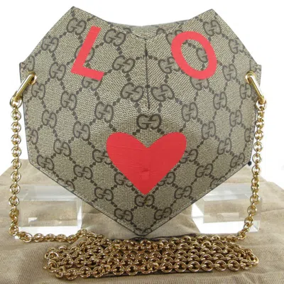 Pre-owned Gucci Brown Pvc Shoulder Bag ()
