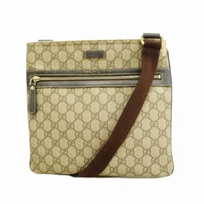 Pre-owned Gucci Brown Pvc Shoulder Bag ()