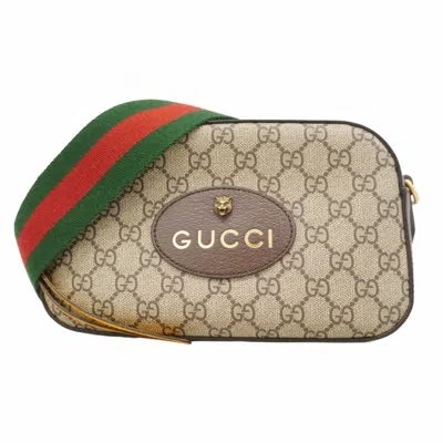 Pre-owned Gucci Brown Pvc Shoulder Bag ()