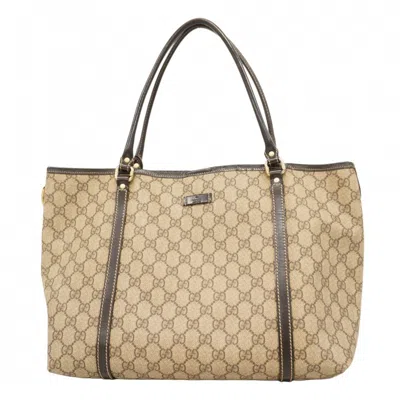 Pre-owned Gucci Brown Pvc Tote Bag ()